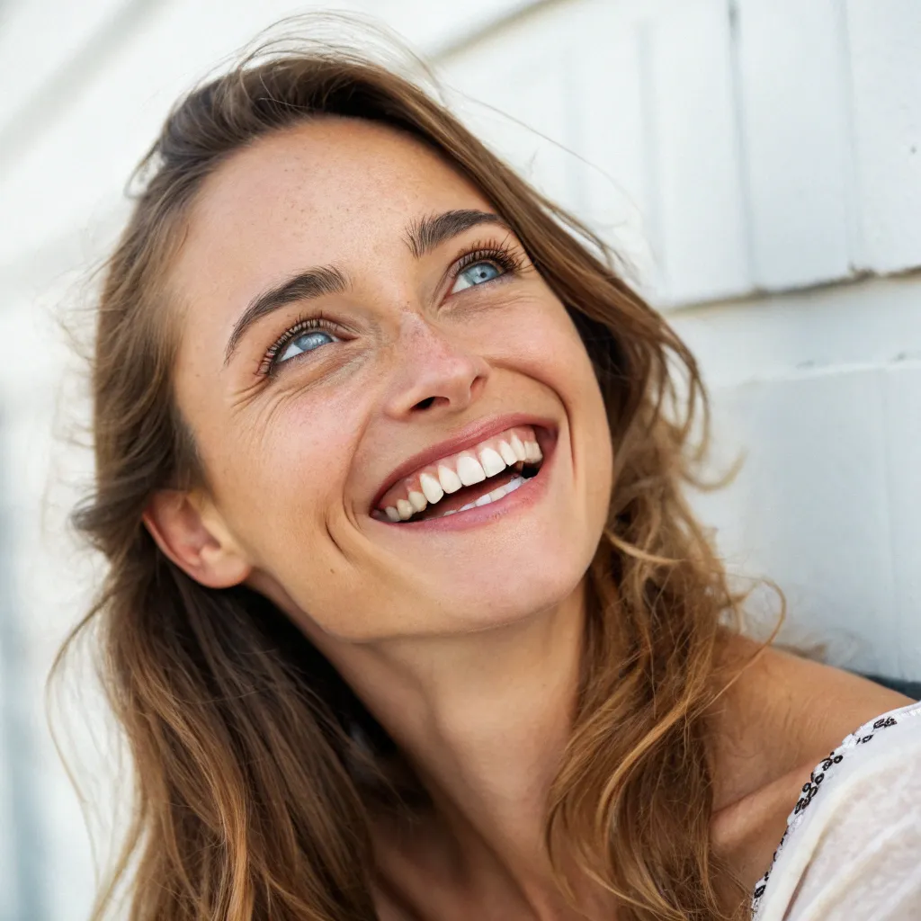 Happy woman